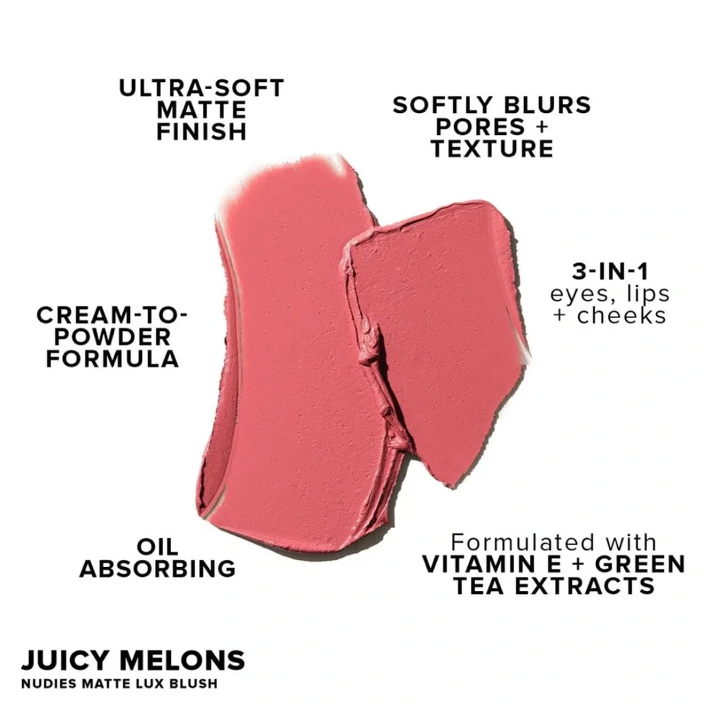 Nudestix Nudies Matte All-Over Face Blush Color